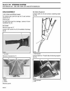 Bombardier SeaDoo 1997 factory shop manual, Page 266