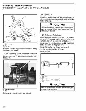 Bombardier SeaDoo 1997 factory shop manual, Page 268