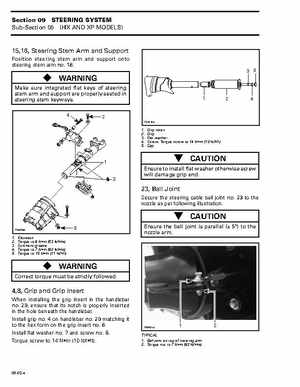 Bombardier SeaDoo 1997 factory shop manual, Page 273