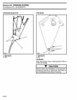 Bombardier SeaDoo 1997 factory shop manual, Page 276