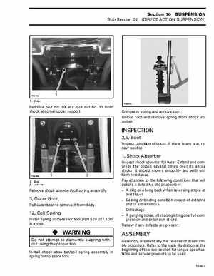 Bombardier SeaDoo 1997 factory shop manual, Page 280