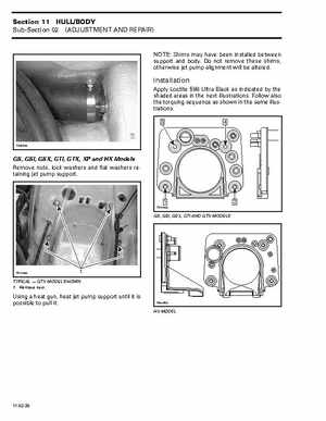 Bombardier SeaDoo 1997 factory shop manual, Page 301