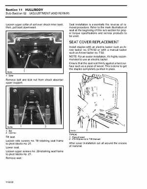 Bombardier SeaDoo 1997 factory shop manual, Page 303