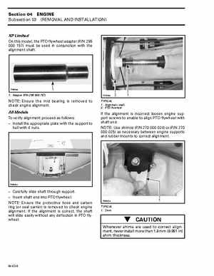 Bombardier SeaDoo 1998 factory shop manual, Page 60