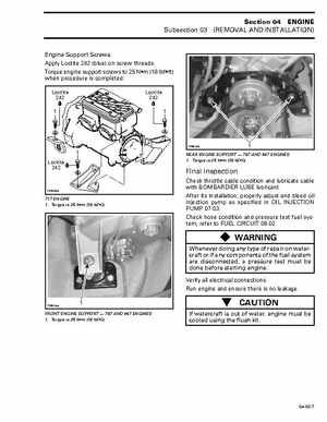 Bombardier SeaDoo 1998 factory shop manual, Page 61