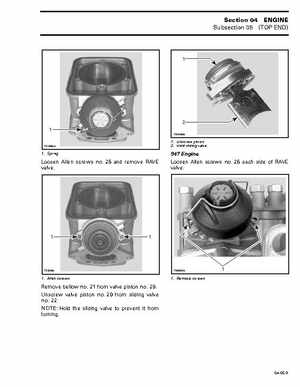 Bombardier SeaDoo 1998 factory shop manual, Page 84