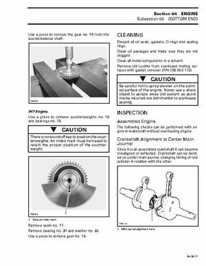 Bombardier SeaDoo 1998 factory shop manual, Page 115