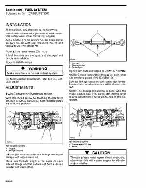 Bombardier SeaDoo 1998 factory shop manual, Page 189