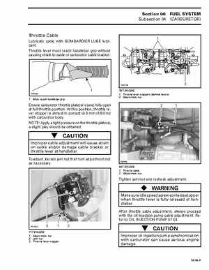Bombardier SeaDoo 1998 factory shop manual, Page 190