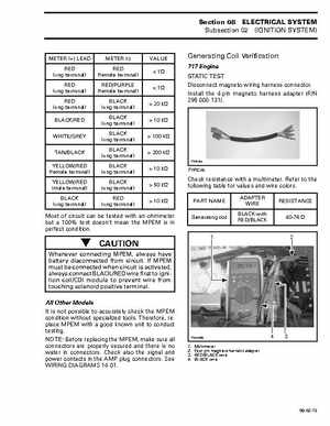 Bombardier SeaDoo 1998 factory shop manual, Page 223