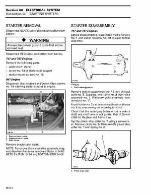 Bombardier SeaDoo 1998 factory shop manual, Page 243
