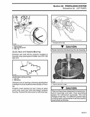 Bombardier SeaDoo 1998 factory shop manual, Page 277