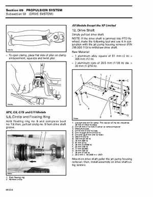 Bombardier SeaDoo 1998 factory shop manual, Page 290