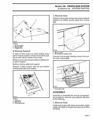 Bombardier SeaDoo 1998 factory shop manual, Page 303