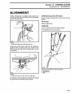 Bombardier SeaDoo 1998 factory shop manual, Page 338