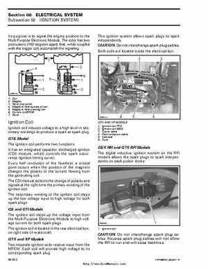 Bombardier SeaDoo 2000 factory shop manual volume 1, Page 247