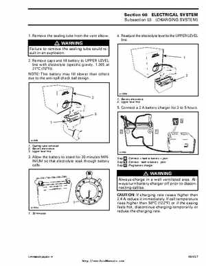 Bombardier SeaDoo 2000 factory shop manual volume 1, Page 272