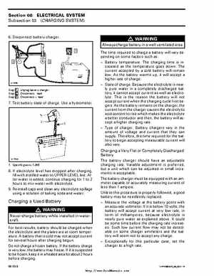 Bombardier SeaDoo 2000 factory shop manual volume 1, Page 273