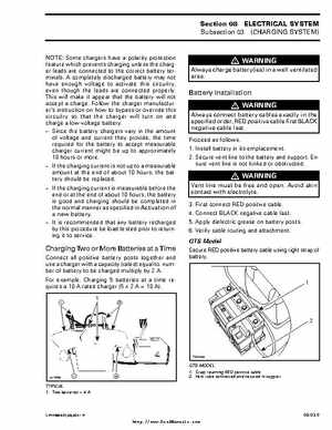 Bombardier SeaDoo 2000 factory shop manual volume 1, Page 274