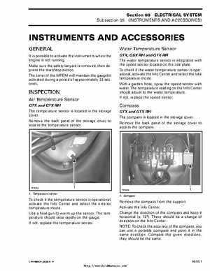 Bombardier SeaDoo 2000 factory shop manual volume 1, Page 288