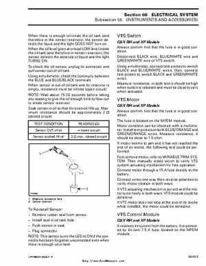 Bombardier SeaDoo 2000 factory shop manual volume 1, Page 296