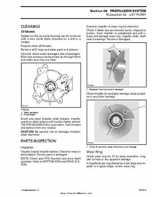 Bombardier SeaDoo 2000 factory shop manual volume 1, Page 310