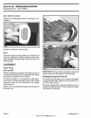Bombardier SeaDoo 2000 factory shop manual volume 1, Page 313