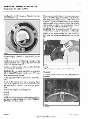 Bombardier SeaDoo 2000 factory shop manual volume 1, Page 319