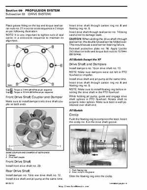 Bombardier SeaDoo 2000 factory shop manual volume 1, Page 334