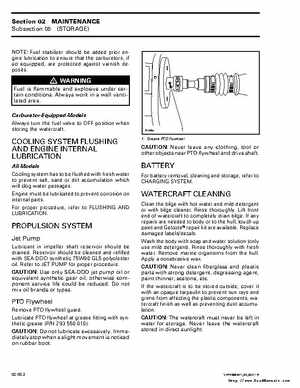 Bombardier SeaDoo 2000 factory shop manual volume 2, Page 45
