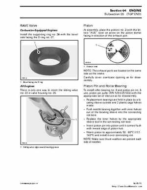 Bombardier SeaDoo 2000 factory shop manual volume 2, Page 88