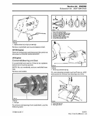 Bombardier SeaDoo 2000 factory shop manual volume 2, Page 99