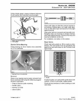 Bombardier SeaDoo 2000 factory shop manual volume 2, Page 103