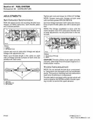 Bombardier SeaDoo 2000 factory shop manual volume 2, Page 204