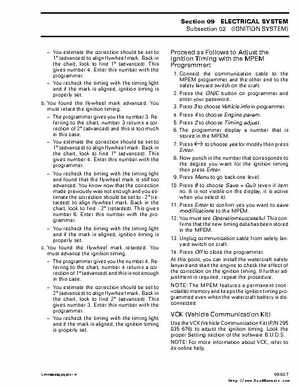 Bombardier SeaDoo 2000 factory shop manual volume 2, Page 223