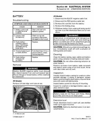 Bombardier SeaDoo 2000 factory shop manual volume 2, Page 231