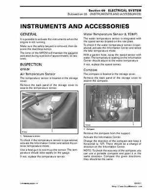 Bombardier SeaDoo 2000 factory shop manual volume 2, Page 245