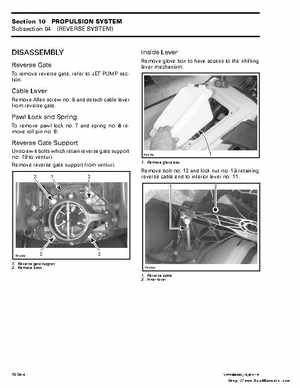 Bombardier SeaDoo 2000 factory shop manual volume 2, Page 287