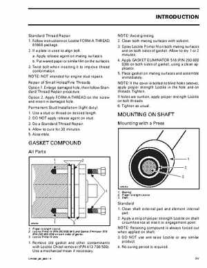 Bombardier SeaDoo 2001 factory shop manual, Page 17