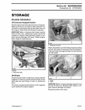 Bombardier SeaDoo 2001 factory shop manual, Page 48