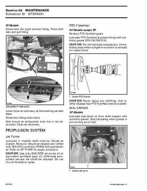 Bombardier SeaDoo 2001 factory shop manual, Page 49