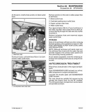 Bombardier SeaDoo 2001 factory shop manual, Page 56