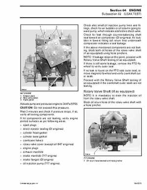 Bombardier SeaDoo 2001 factory shop manual, Page 73