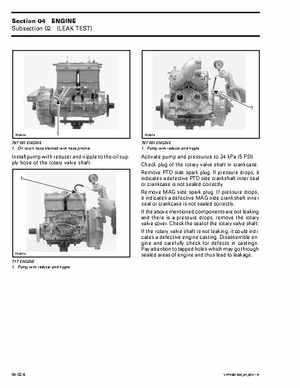 Bombardier SeaDoo 2001 factory shop manual, Page 74