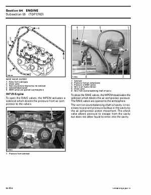 Bombardier SeaDoo 2001 factory shop manual, Page 107