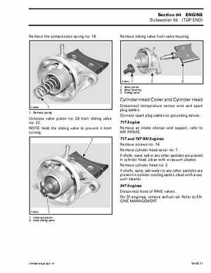 Bombardier SeaDoo 2001 factory shop manual, Page 112