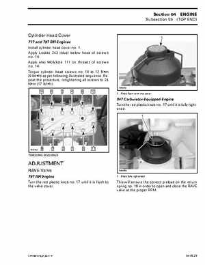 Bombardier SeaDoo 2001 factory shop manual, Page 130