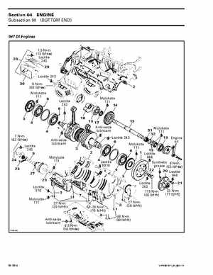 Bombardier SeaDoo 2001 factory shop manual, Page 136