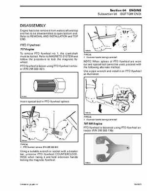 Bombardier SeaDoo 2001 factory shop manual, Page 137