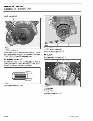 Bombardier SeaDoo 2001 factory shop manual, Page 138